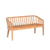 Wooden Outdoor Teak Bench Natural Color