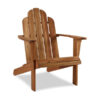 Solid Teak Wood Adirondack Chair Fine Sanded Solid Teak Wood Adirondack Chair Fine Sanded