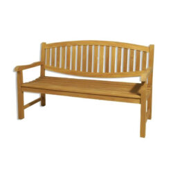 Teak Outdoor Natural Color Bench