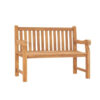 Garden Teak Outdoor Bench Natural Color