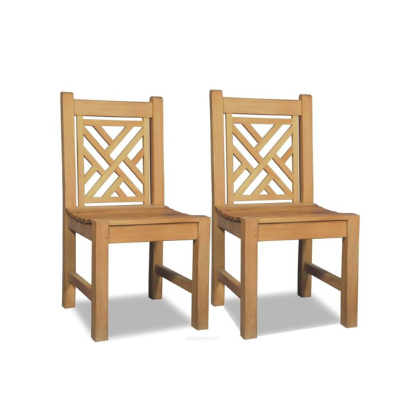 Solid Teak Wood Modern Dining Table Natural Color Venezuela Solid Teak Wood Modern Dining Table Natural Color Venezuela