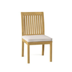 Outdoor Dining Chair Made by Teak Wood and with Cushion