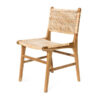 Teak Rattan Dining Chair Natural Color