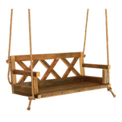 Backyard Swing Chair Made by Teak Wood