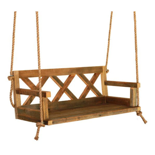 Backyard Swing Chair Made by Teak Wood