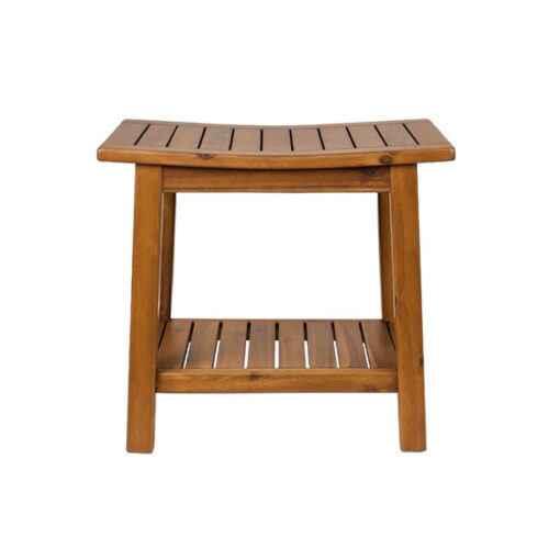 Made by Teak Wood Shower Bench
