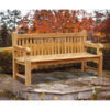 Wooden Teak Natural Color Garden Bench