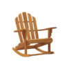 Solid Wood Adirondack Rocking Chair