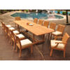 Wooden Adjustable Dining Table Sets With Chairs