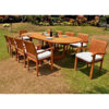 Wooden Teak Dining Table Set with Seater