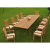Made by Teak Wood Dining Set Natural Color