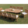Solid Teak Wood Dining Outdoor Set