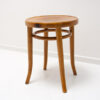 Round Bar Stool Natural Color