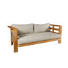 Wooden Solid Teak Natural Color Sofa Daybed Wooden Solid Teak Natural Color Sofa Daybed