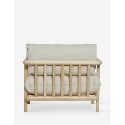 Accent Chair Natural Color with Cushion
