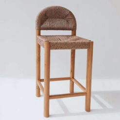 Lavinia Barstool Woven Rope Seater