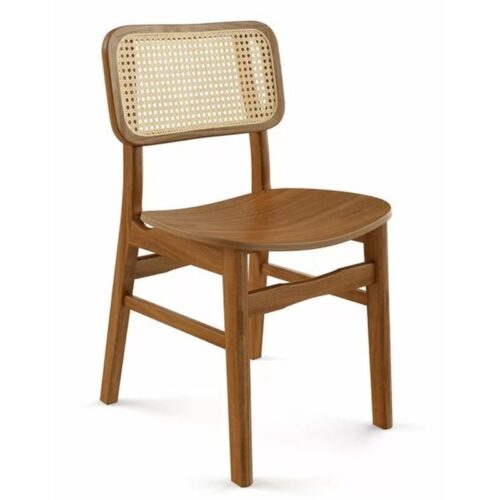 Cafe Teak wood Chair Natural Olympus