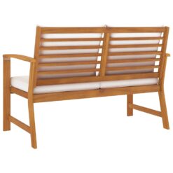 Wooden Teak Sofa Outdoor 3 Seater Natural Color