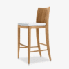 Made by Teak Wood Barstools with Cushion Made by Teak Wood Barstools with Cushion