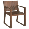 Wooden Garden Chair Brown Color Wooden Garden Chair Brown Color