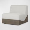 Wooden Minimalist Sofa Single Seater