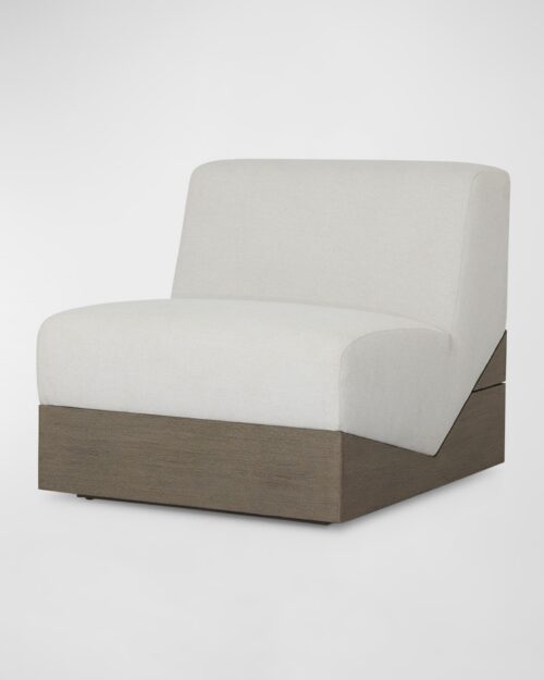 Wooden Minimalist Sofa Single Seater