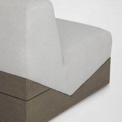 Wooden Minimalist Sofa Single Seater