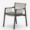 Four Hands Outdoor Chair Gray Rope