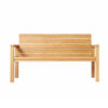 Kemuning Bench 3 Seater Super Fine Sanded