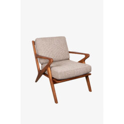 Solid Wood Dining Chair with Cushion