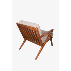 Solid Wood Dining Chair with Cushion