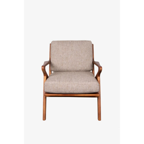 Solid Wood Dining Chair with Cushion