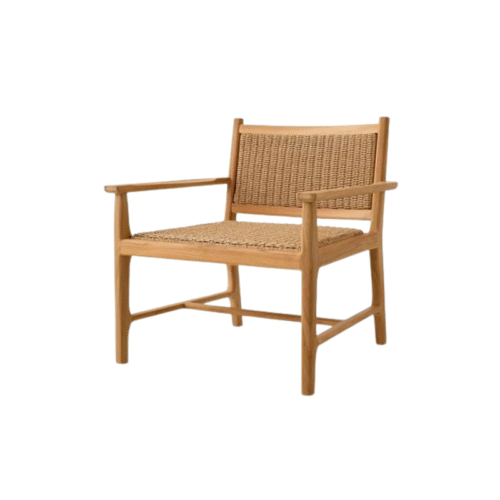 Teak Arm Chair Lounge for Hotel Project