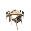 Teak Dining Chair Outdoor 6 Seat Garden