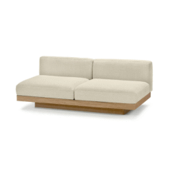 Wooden Teak Sofa Outdoor without Hand rests