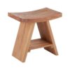 Miami Teak Shower Stools Miami Teak Shower Stools