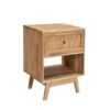 Teak Bedside Singapore One Drawers Teak Bedside Singapore One Drawers