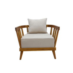 Patio Betawi Chair Natural Color with Cushion