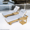 Teak Sun Lounger USA Hotel Furniture Manufacturer