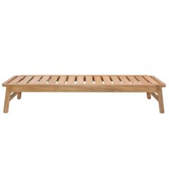 Natural Color Sun Lounger Modern Style