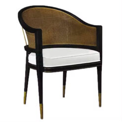 Sofa Living Room for Guest with Rattan Backrest