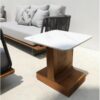 Inverted T Model Coffee Table Natural Color