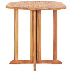 Natural Color F... Natural Color Folding Oval Dining Table