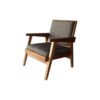 Lounge Chair Single Seater Darker Natural Finishing Color Lounge Chair Single Seater Darker Natural Finishing Color