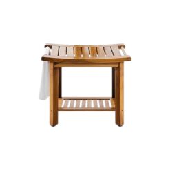 Wooden Dining Shower Bench with Tiny Hanger