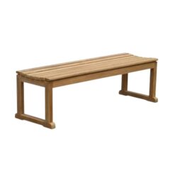 Outdoor Bench 3 Seater Natural Color