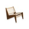 Outdoor Simple Lounge Chair Woven Rattan Seater and Backrest