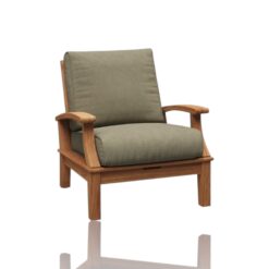 Sofa Lounge Chair Natural Color with Thick Cushion