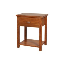 Durable Wooden Nightstand for Bedroom & Living Room