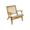 Ele Lounge Chair Natural Color with Rattan Accessories